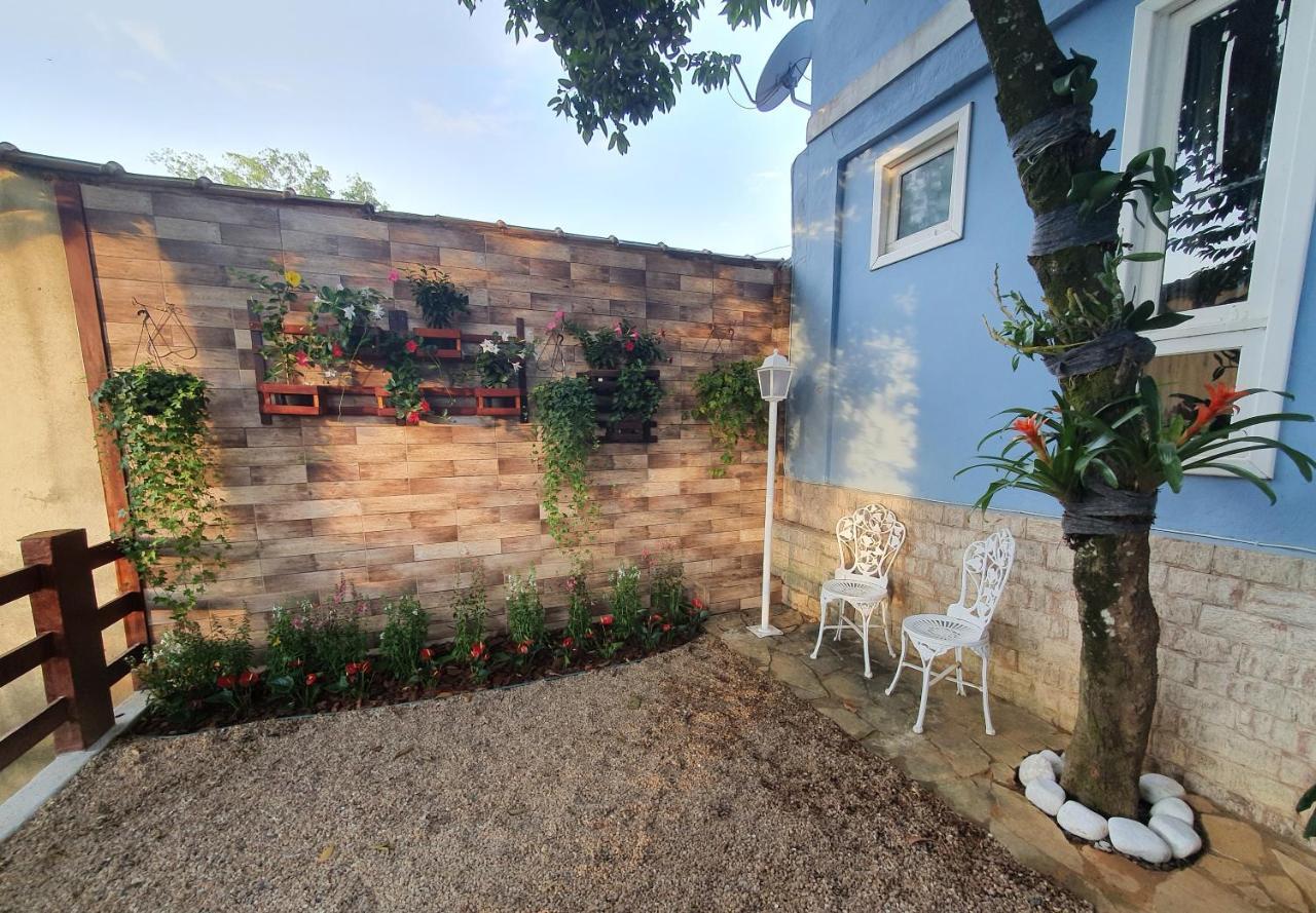 Flat para família com wifi grátis e vista das montanhas Conservatória Esterno foto
