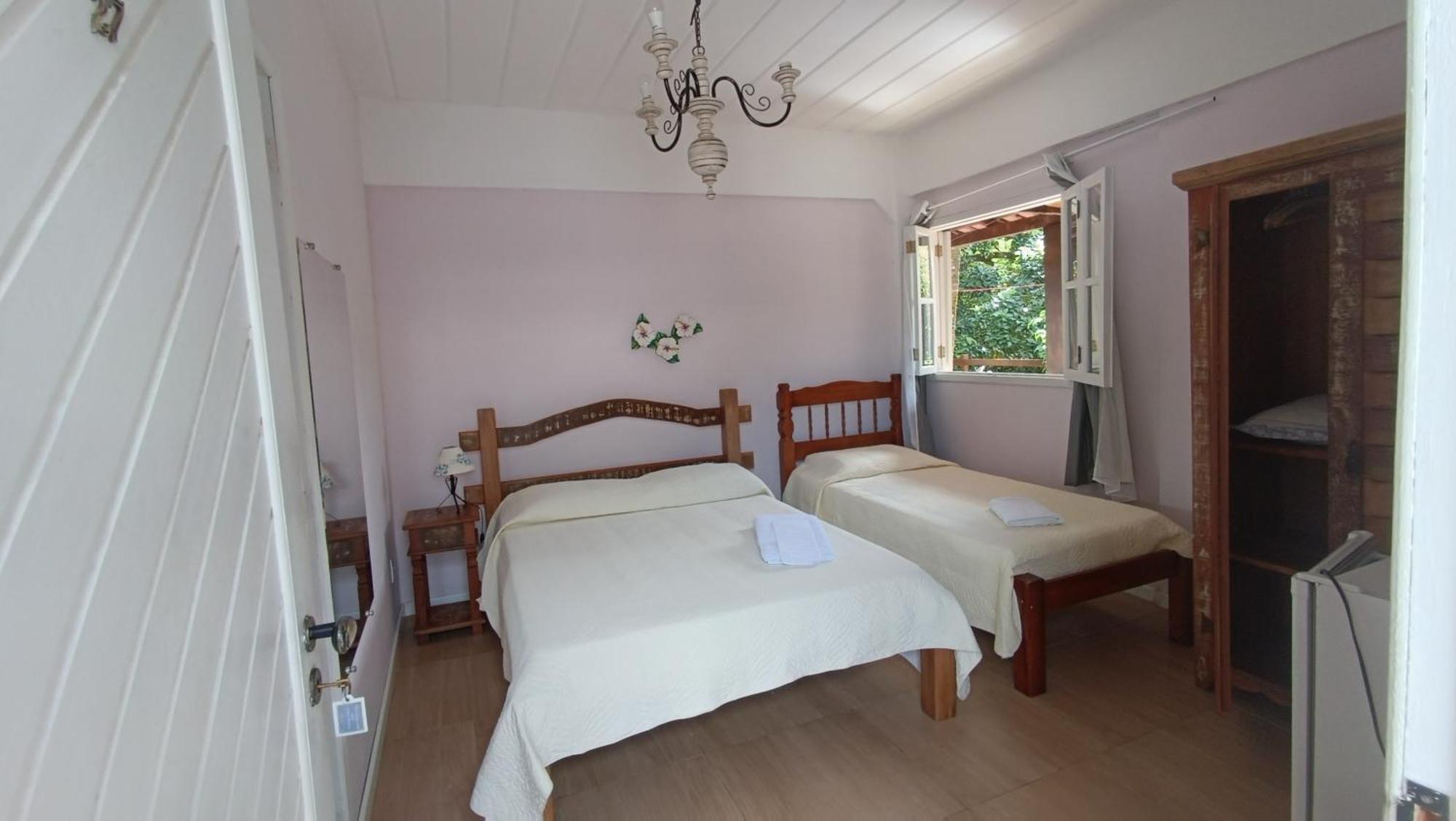 Flat para família com wifi grátis e vista das montanhas Conservatória Esterno foto
