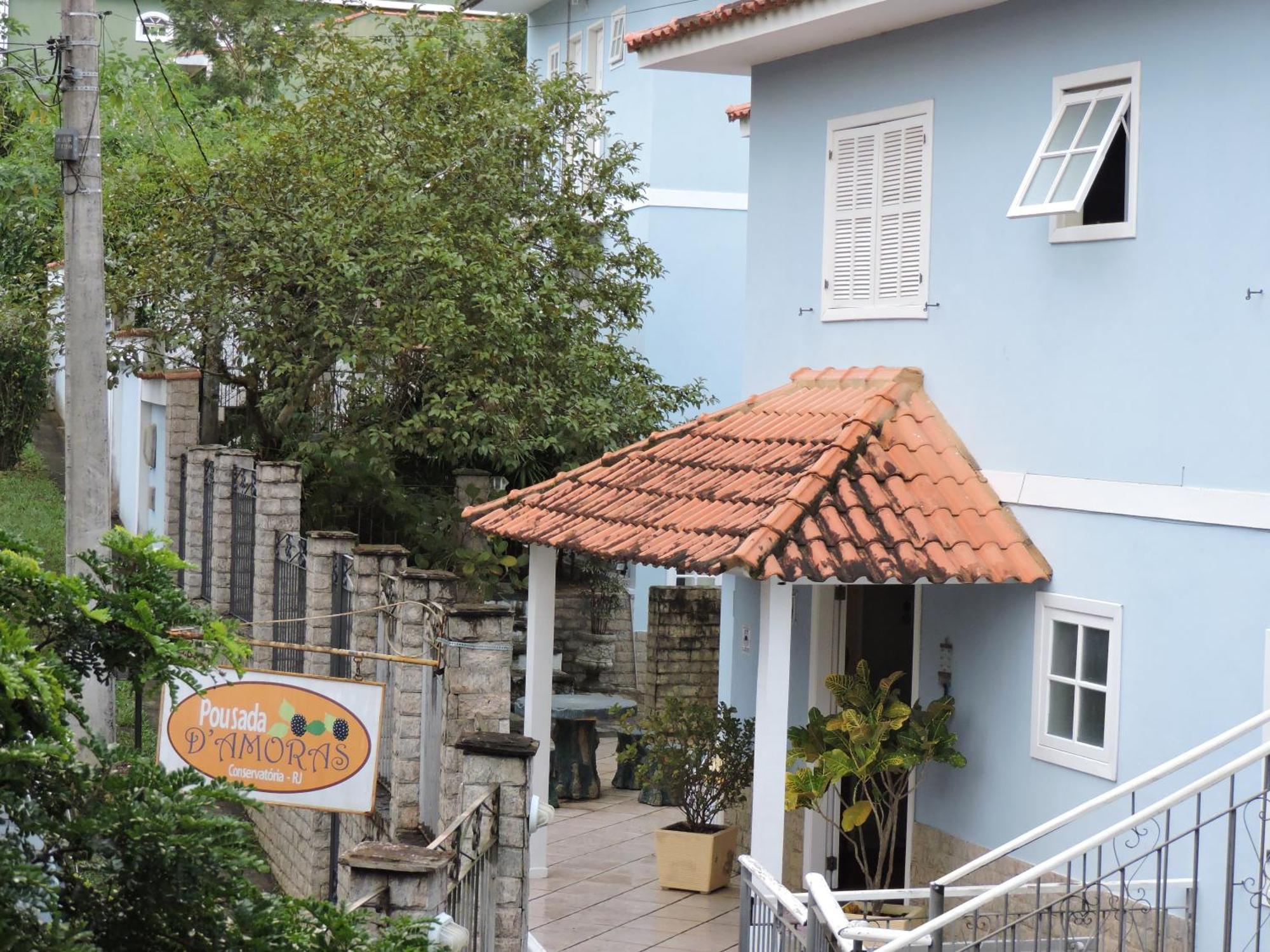 Flat para família com wifi grátis e vista das montanhas Conservatória Esterno foto