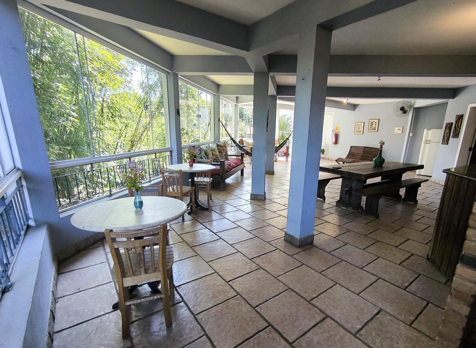 Flat para família com wifi grátis e vista das montanhas Conservatória Esterno foto